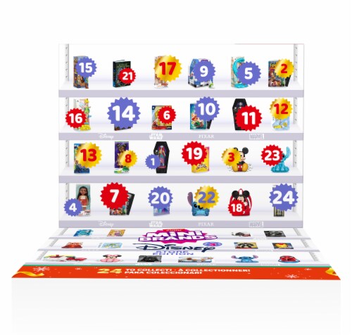 Zuru Mini Brands Disney Advent Calendar Perspective: top