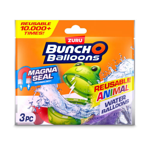 Zuru Bunch O Balloons Reusable Animal Water Balloons - Assorted Perspective: top