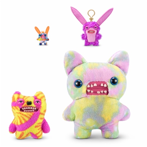 Zuru Fuggle Key Rings 5-inch Assortment Series 5 Lord Long Ears - Pink Perspective: top