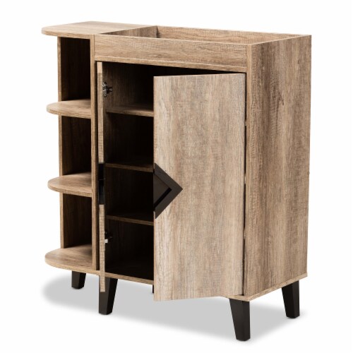 Wholesale Interiors Wales Shoe Cabinet Open Shelf Baxton Studio