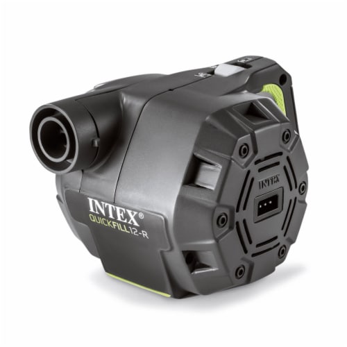 Intex 120 V Quick Fill Cordless Rechargeable Inflatable Air Bed Pump (3 Pack) Perspective: top