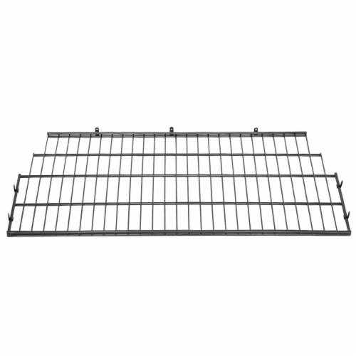 Suncast Vertical Storage Shed Building Bundled w/ Metal Wire Shelf Rack