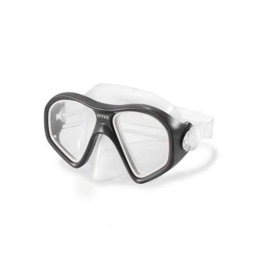 Intex Reef Rider Swim Diving Goggle Mask Snorkeling Set, 14 to Adult (6 Pack) Perspective: top