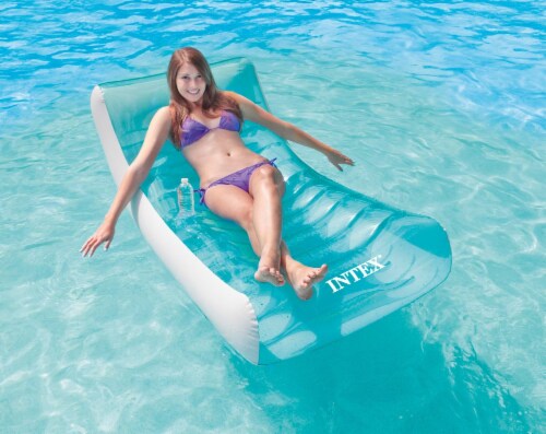 Inflatable Pool Floating Raft Bundled w/ Inflatable Swimming Pool Float (2  Pack), 1 Piece - Pay Less Super Markets