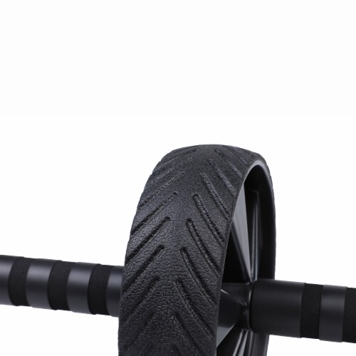 HolaHatha Exercise Fitness Abdominal Core Toner Workout Single Ab Roller Wheel Perspective: top