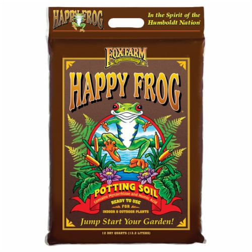 FoxFarm Happy Frog Nutrient and Ocean Forest Garden Potting Soil Mix (2 Pack) Perspective: top