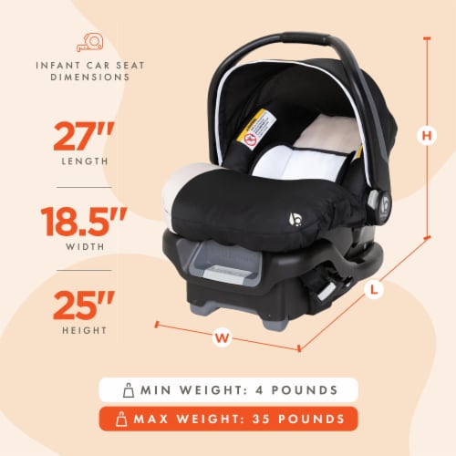 Baby Trend Ally Newborn Baby Infant Car Seat Travel System Cover 2 Pack Khaki 2 Piece Foods Co