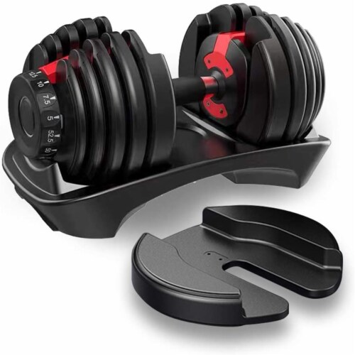 52.5 lb outlet adjustable dumbbell