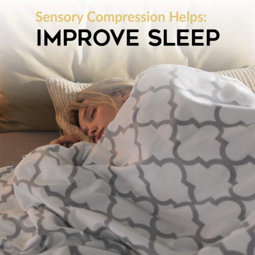 YnM 3 Piece Set 20 Pound Premium Glass Bead Weighted Blanket with 2 Duvet Covers 1 Piece Fred Meyer