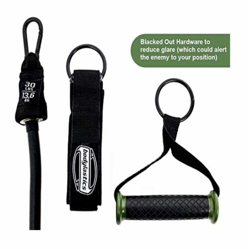 Bodylastics 15 Piece Exercise Equipment Set w Collapsible