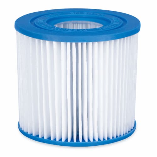 Summer Waves P57000104 Replacement Type D Pool and Spa Filter Cartridge (16 Pk) Perspective: top