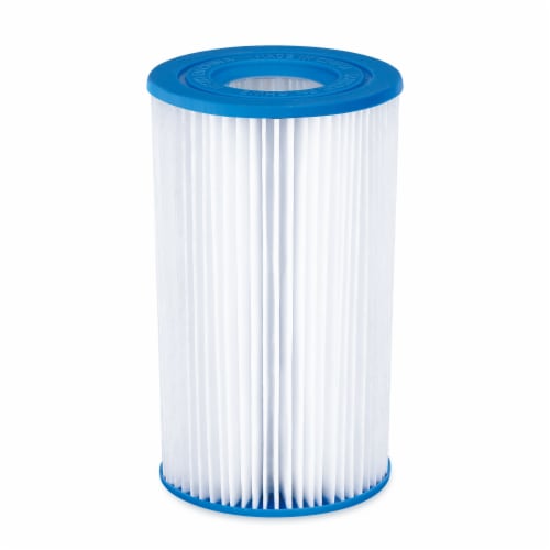 Summer Waves P57000302 Replacement Type B Pool & Spa Filter Cartridge (10 Pack) Perspective: top