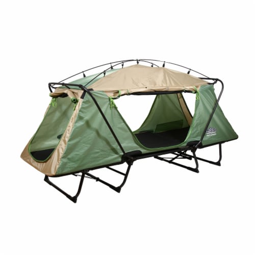 Kamp Rite Oversize Portable Versatile Cot Chair Tent Green