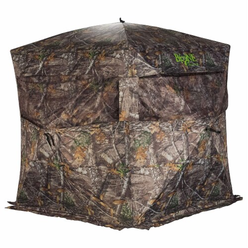 Rhino Blinds R150 Durable 3 Person Outside Game Hunting Ground Blind (2 Pack) Perspective: top