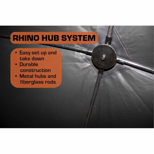 Rhino Blinds R150 Durable 3 Person Outside Game Hunting Ground Blind (2