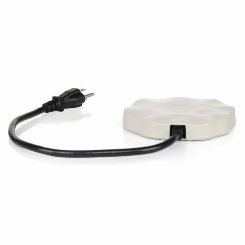Farm Innovators HR-75 Decorative Heated Rock Bird Bath De-Icer, 75 Watt (2 Pack) Perspective: top