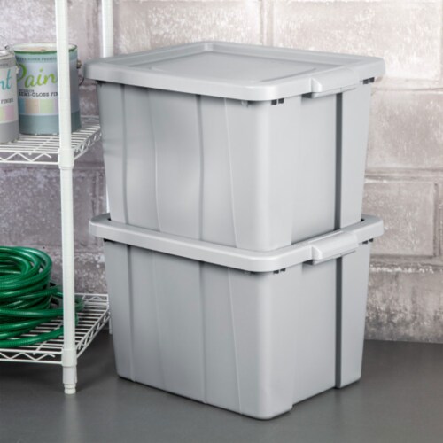 Sterilite Tuff1 18 Gallon Plastic Storage Tote Container Bin w/ Lid (24  Pack), 1 Piece - Ralphs