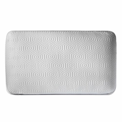 SHEEX Infinite Zen Performance Memory Foam Pillow, Standard/Queen Size (2 Pack) Perspective: top