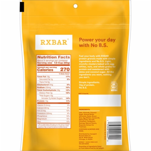 RXBAR® Original Protein Granola Perspective: top