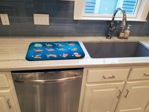 Dish drying sales mat washing instructions