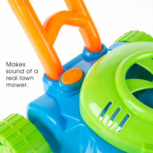 Bubble Machine Lawnmower Outdoor Toddler Toy Walk Behind Lawn