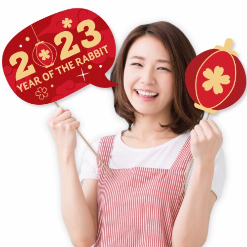 chinese new year photo booth props printable