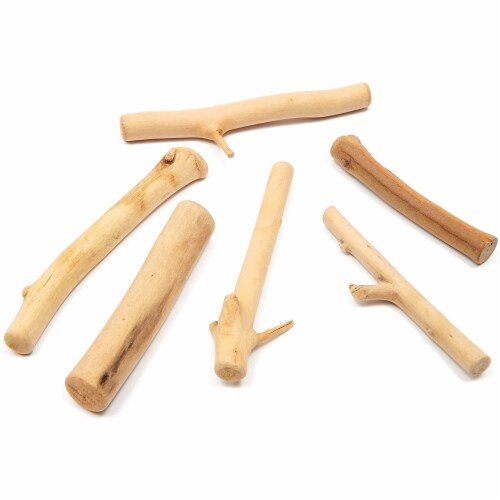 Juvale Driftwood Pieces 9 oz of Craft Driftwood Stick Decor Perspective: top