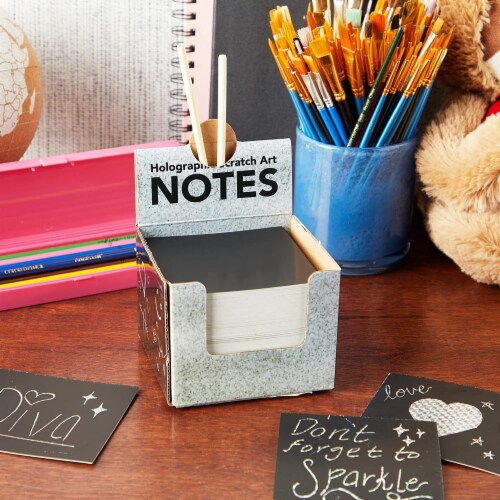 holographic-scratch-off-notes-with-2-wood-styluses-sticks-3-5-in-200