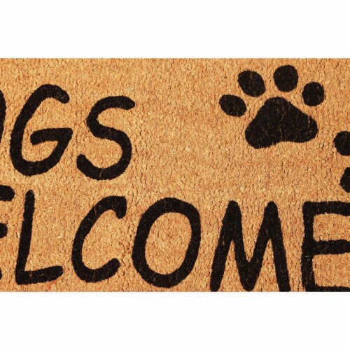 Juvale Coco Coir Welcome Door Mat Front Doormat Non Slip Rugs For