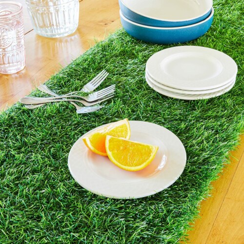 Juvale 6 Foot Synthetic Grass Table Runner for Party Decor (14 x 72  Inches), Pack - Fry's Food Stores