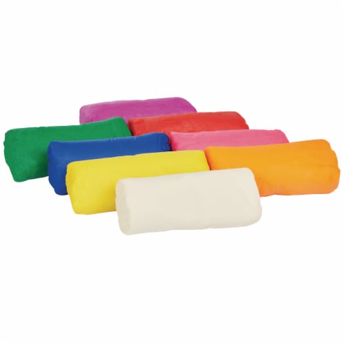 Creativity Street Modeling Dough, 8 Asst Colors, 4 oz. Per Piece, 8 Pcs/Pk, 3 Pk Perspective: top