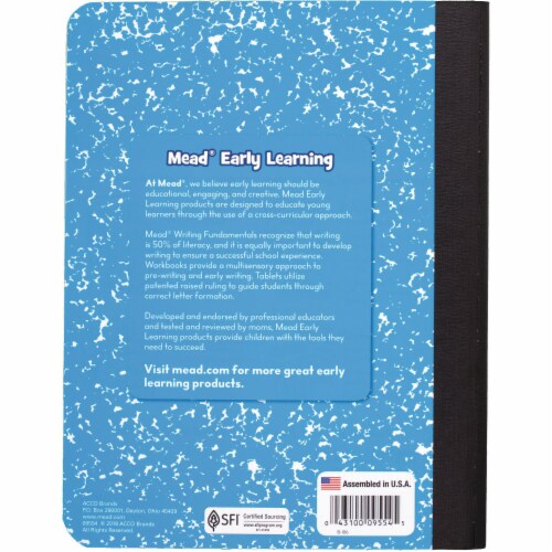 Mead® Primary Half Page Journal - 100 Sheets Perspective: top