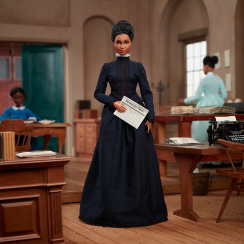 Mattel Barbie® Inspiring Women Ida B Wells Doll Perspective: top