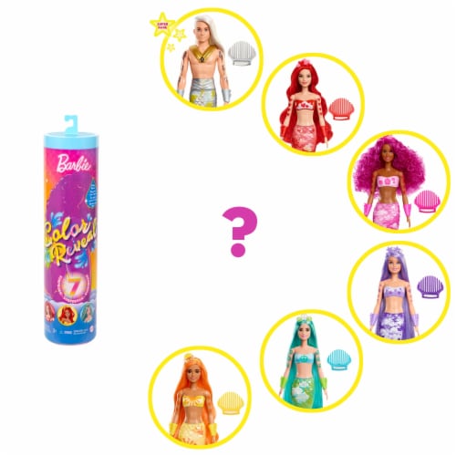 Mattel Barbie Color Reveal Doll, 1 ct - Fry's Food Stores