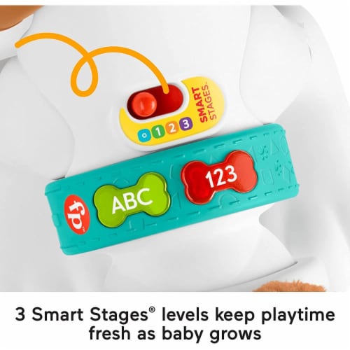 Fisher-Price® 123 Crawl With Me Puppy Toy Perspective: top