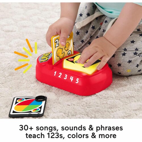 Fisher-Price® Laugh Learn Counting and Colors UNO Game Perspective: top