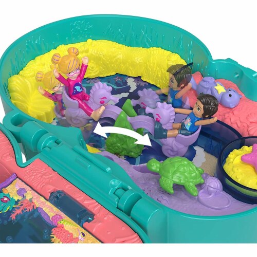 Polly Pocket Otter Aquarium Compact Perspective: top