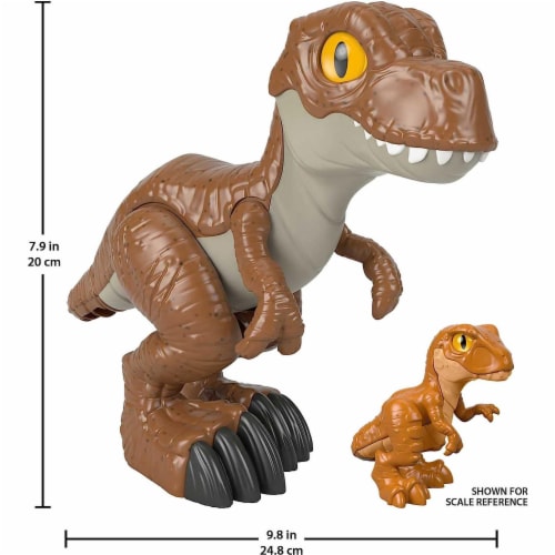 Fisher-Price® Imaginext Jurassic World Camp Cretaceous Tyrannosaurus Rex XL Figure Perspective: top