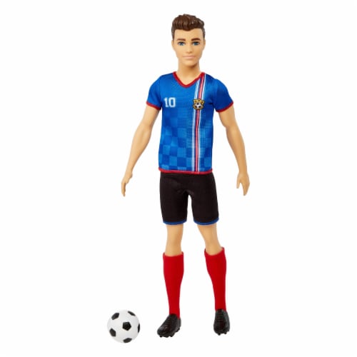 Barbie® Ken® Soccer Doll Perspective: top