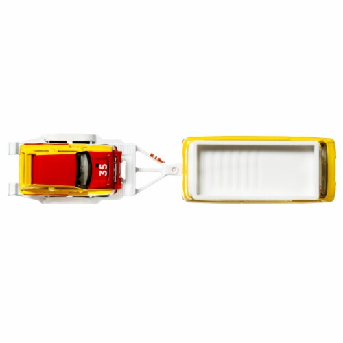 Hot Wheels Team Transport MG Metro 6R4 HW Rally Hauler Perspective: top