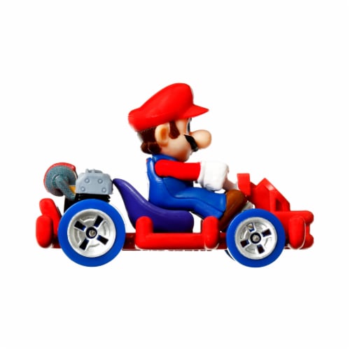 Mattel® Hot Wheels® Mario Kart™ Mario Pipe Frame Toy Vehicle Perspective: top
