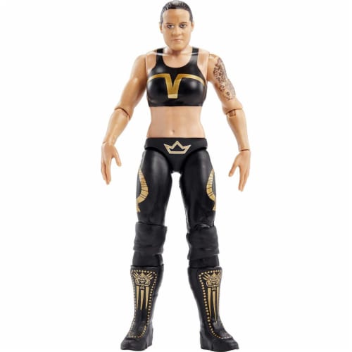 WWE Basic Shayna Baszler Action Figure, Posable 6-inch Collectible Perspective: top