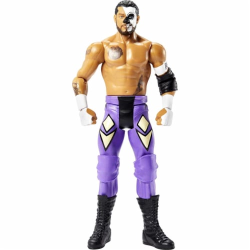 WWE Basic Santos Escobar Action Figure, Posable 6-inch Collectible Perspective: top
