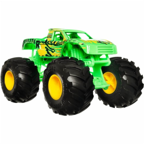 Mattel HDL05 Hot Wheels Monster Trucks Oversized Monster Truck - Gunkster Perspective: top