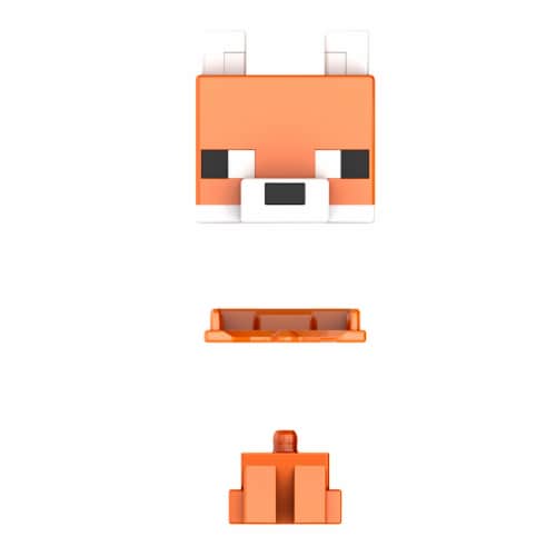 Minecraft Mini Wither Skeleton Figurine Perspective: top