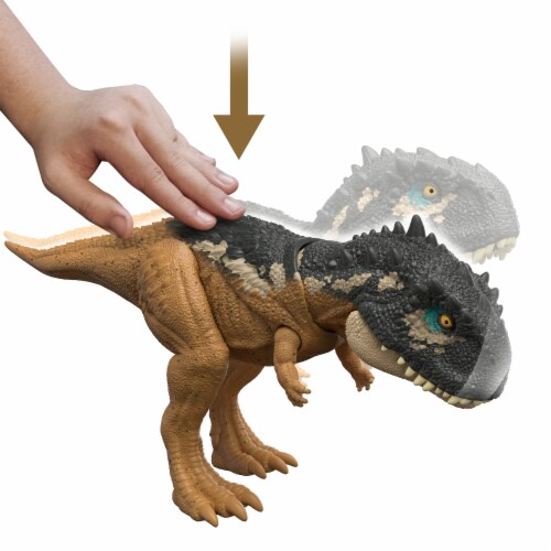 Mattel® Jurassic World Roar Strikers Skorpiovenator Perspective: top