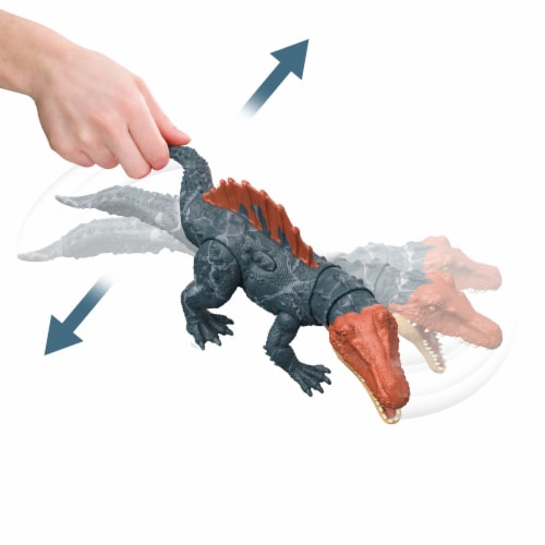 Mattel Jurassic World Massive Siamosaurus Action Figure Perspective: top