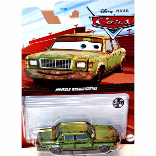 Disney Pixar Cars 1:55 Scale Die-Cast Jonathan Wrenchworths Perspective: top