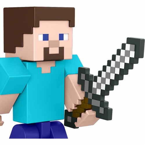 Minecraft Steve Action Figure Perspective: top
