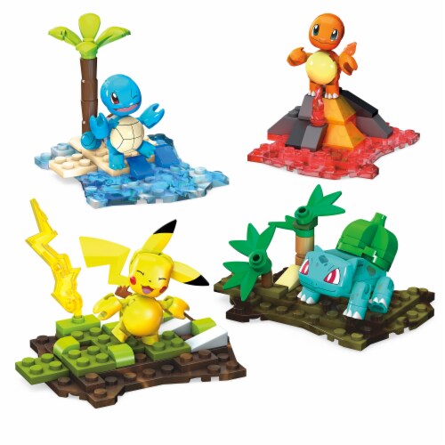 Mega Pokemon Jumbo Bulbasaur Building Toy Kit, With 1 Action